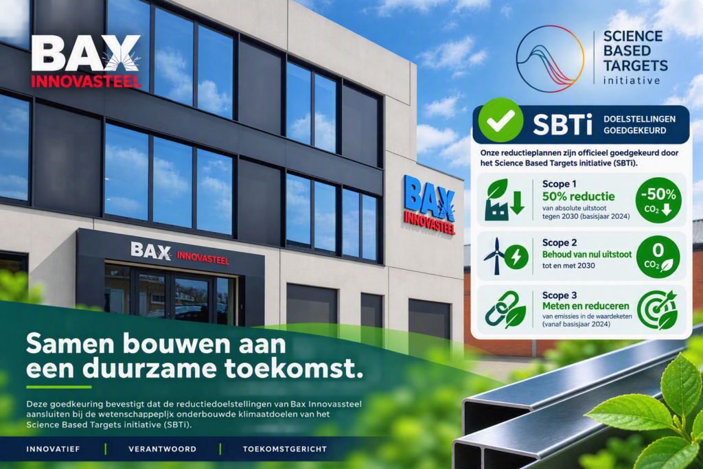 Bax Innovasteel CO2-reductie